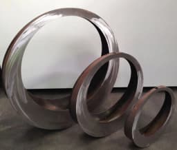 Circle Pots – Medium – Mild Steel